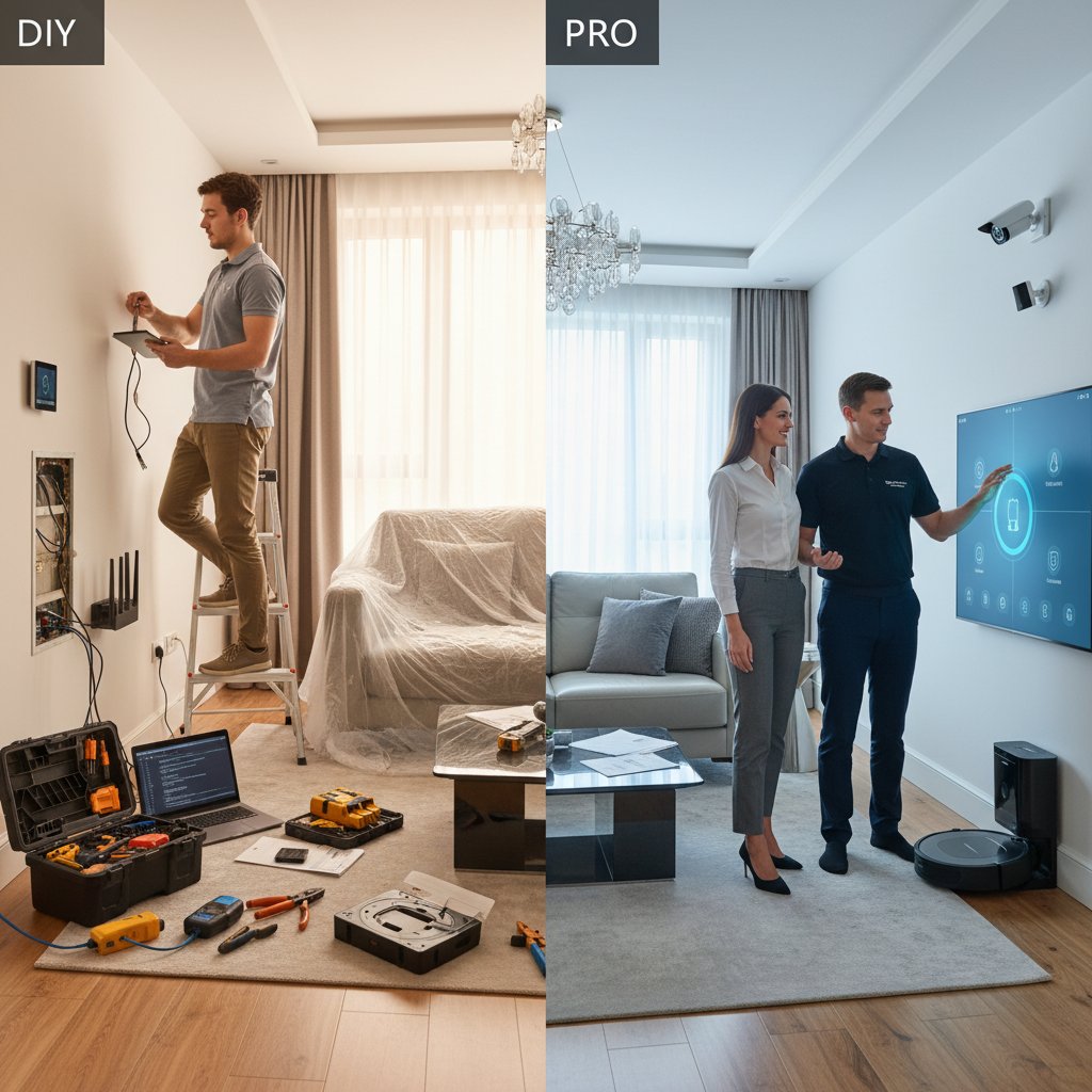 DIY vs Professional Smart Home: Which Option Suits You Best ...